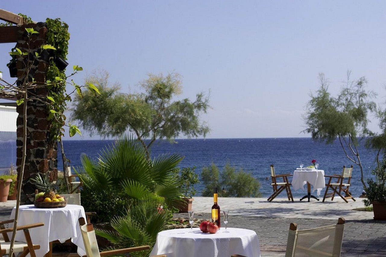 Santorini Reflexions Sea Aparthotel Kamari  Bagian luar foto