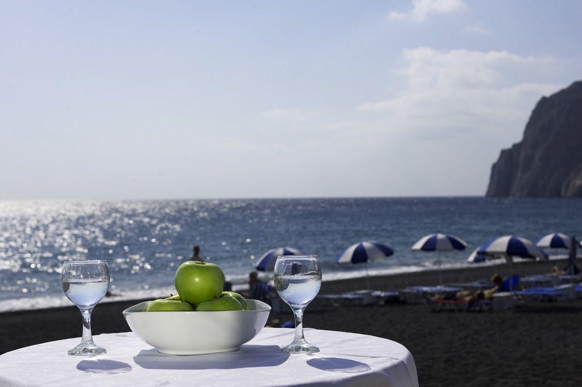 Santorini Reflexions Sea Aparthotel Kamari  Bagian luar foto